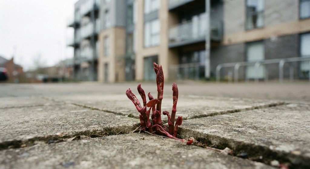 Free knotweed ID from a photo in Salford